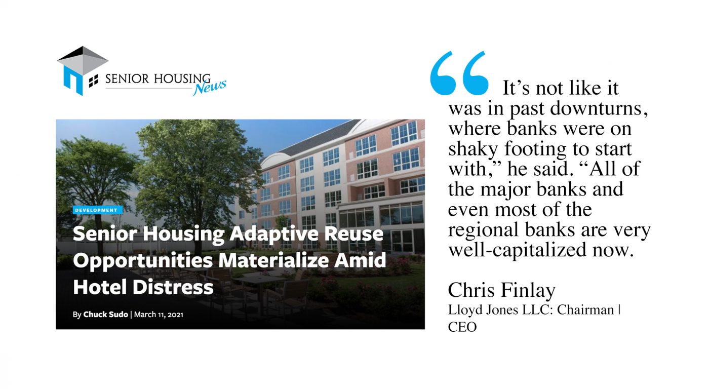 Senior Housing Adaptive Reuse Opportunities Materialize Amid Hotel Distress