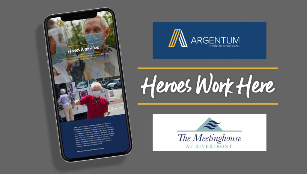 Lloyd Jones Senior Living community featured in Argentum’s ‘Heroes Work Here’ stories